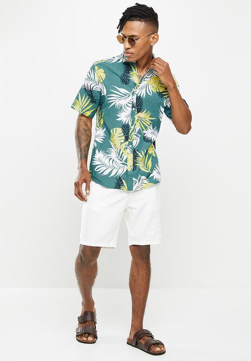 Only & Sons - Onsdirk short sleeve shirt - hydro
