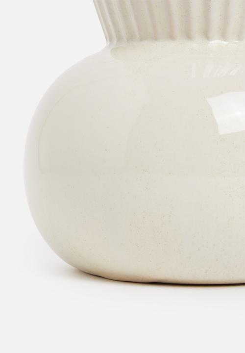 H&S - Belly vase large - natural