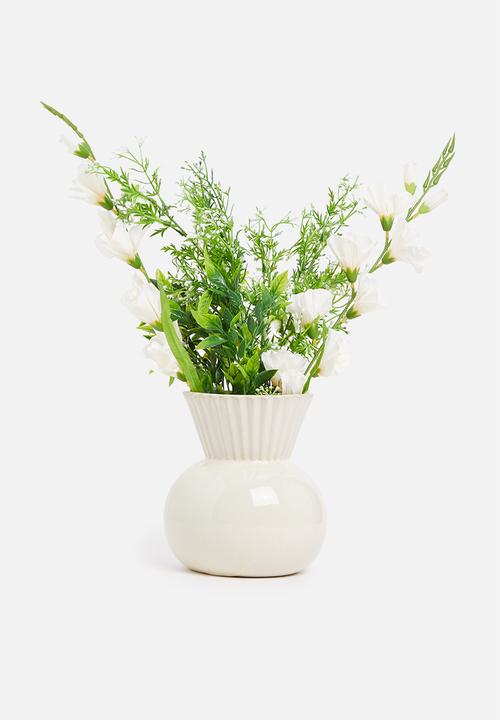 H&S - Belly vase large - natural