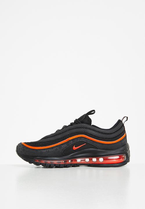 Nike - Nike air max 97 gs - black & black-safety orange