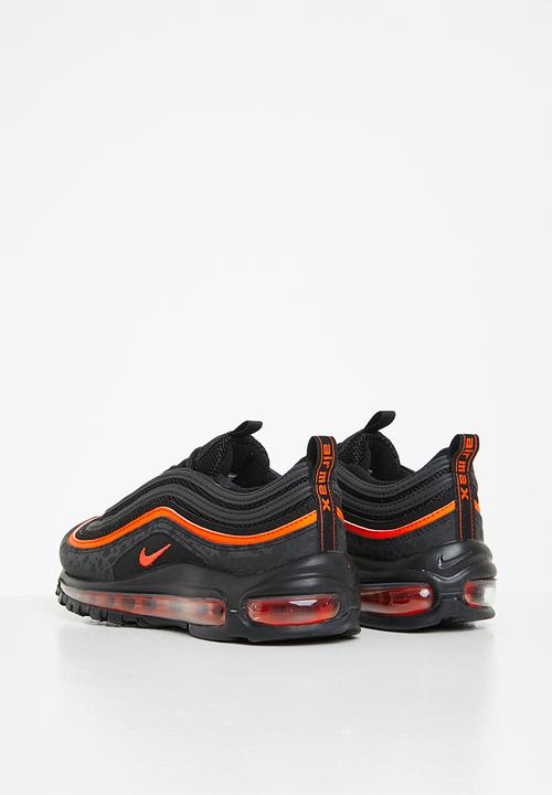 Nike - Nike air max 97 gs - black & black-safety orange