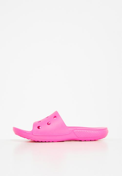 Crocs - Classic crocs slide k - electric pink