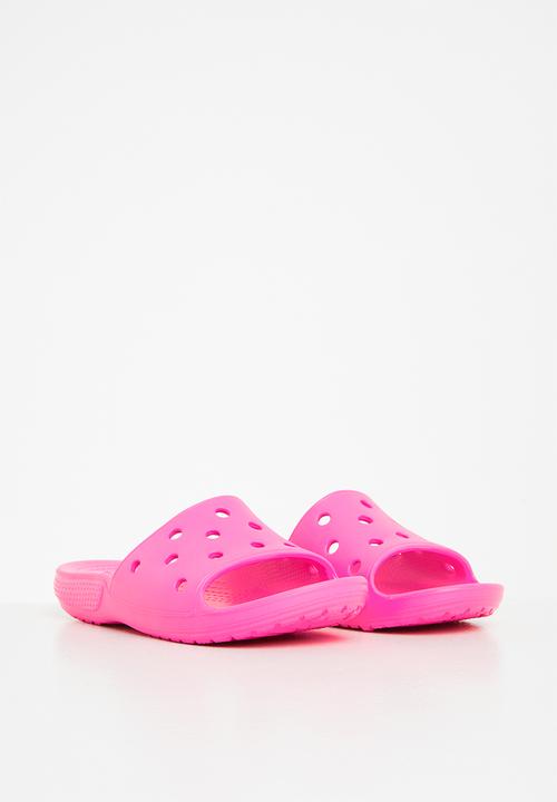 Crocs - Classic crocs slide k - electric pink