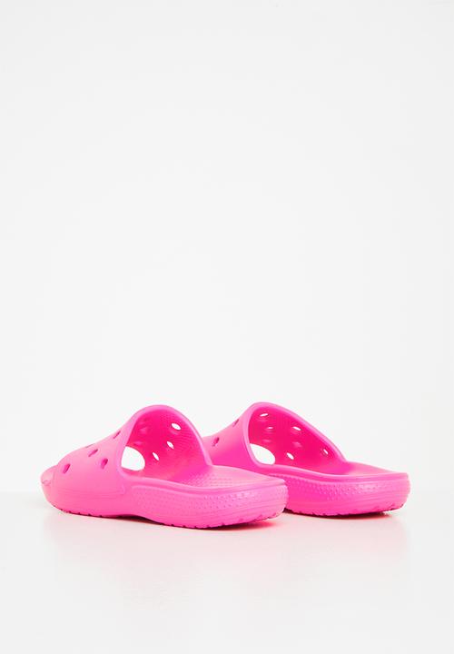 Crocs - Classic crocs slide k - electric pink