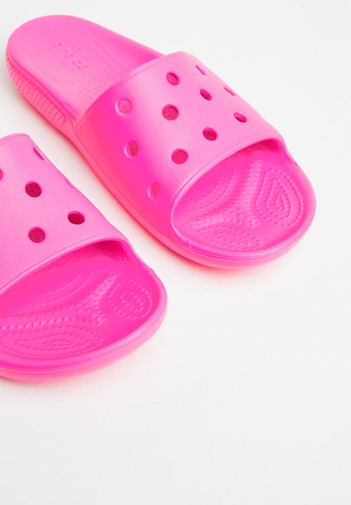 Crocs - Classic crocs slide k - electric pink