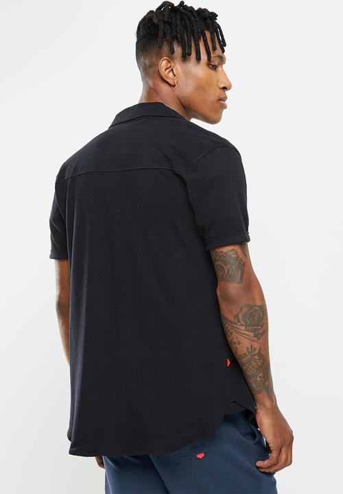 S.P.C.C - Devlin knit shirt - black