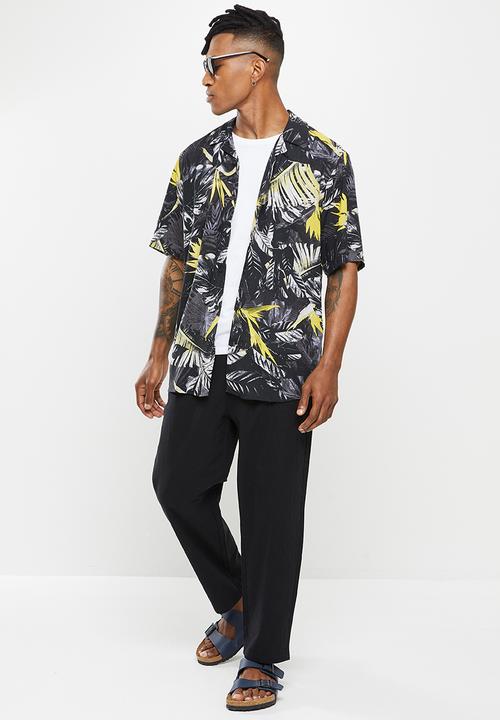 Only & Sons - Onsdarren short sleeve shirt - black