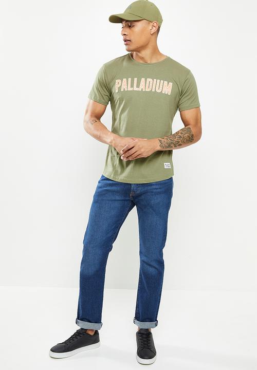 Palladium - Tyre print eco T-shirt st1 - olive