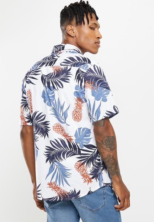 Only & Sons - Onsdirk short sleeve shirt - star white