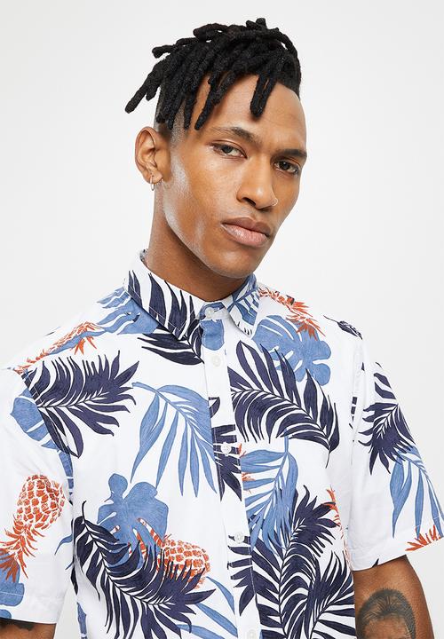 Only & Sons - Onsdirk short sleeve shirt - star white