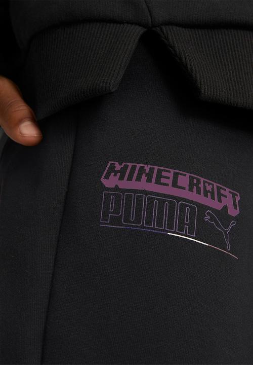 PUMA - Puma x minecraft sweatpants tr cl - puma black