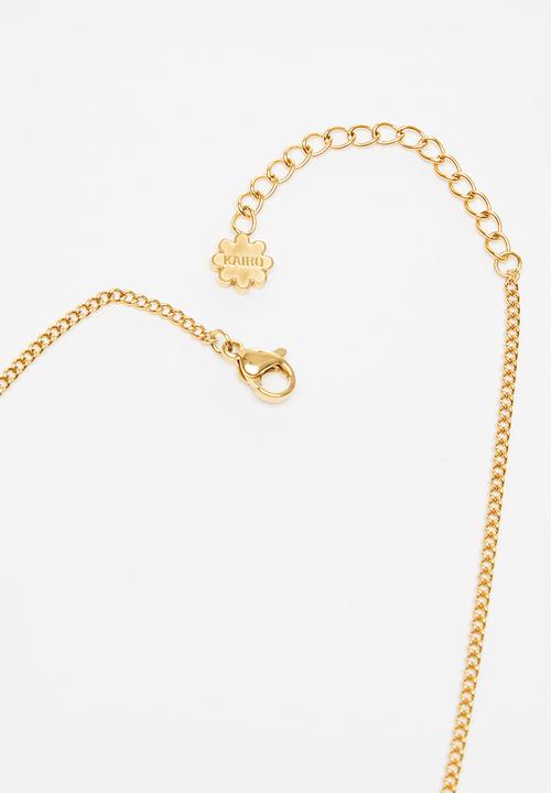 ERA by DJ Zinhle - Kairo - celeste necklace - gold