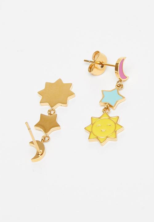 ERA by DJ Zinhle - Kairo - celeste earrings - multi