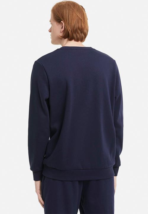 PUMA - Ess big logo crew fl - peacoat