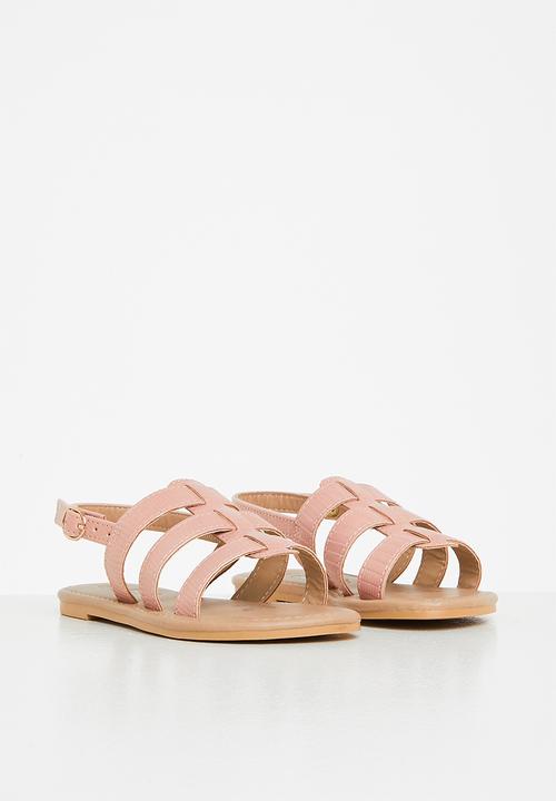 Bata - Girls buckle strap sandal - pink