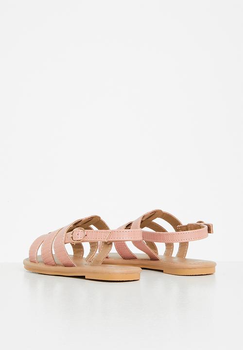 Bata - Girls buckle strap sandal - pink