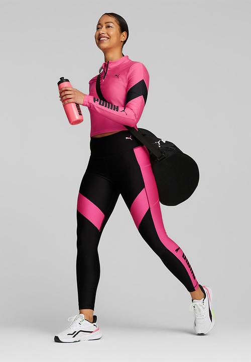 PUMA - Puma fit eversculpt 1/4 zip - sunset pink