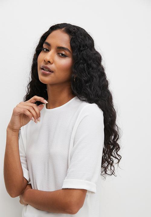 Superbalist - Basic woven tee shell - ecru