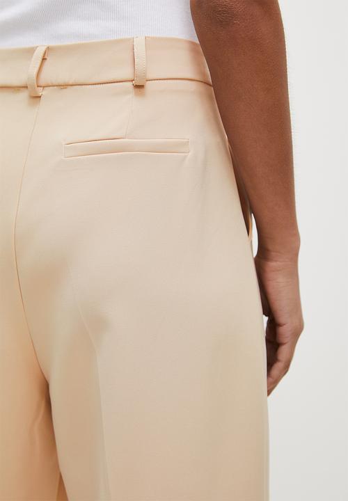 Superbalist - Mid rise wide leg - sand