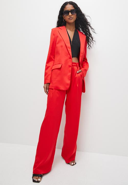 Superbalist - Single breasted blazer - red