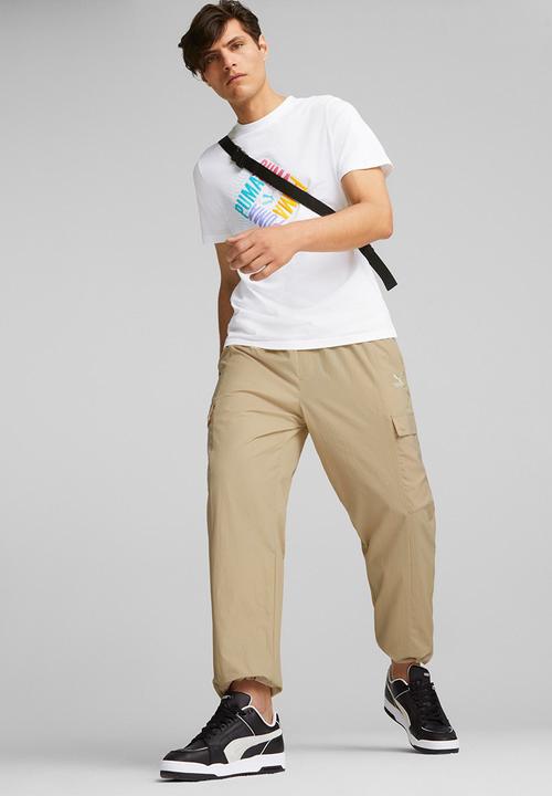 PUMA - Swxp cargo pants wv - light sand