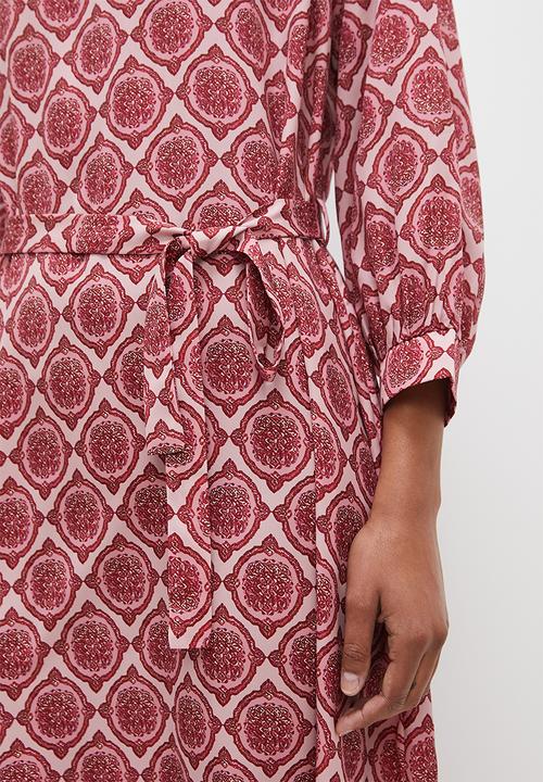 edit - Printed boho kaftan - terracotta tile print