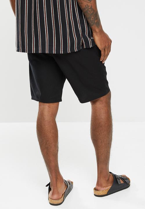 Only & Sons - Onslinus shorts linen mix - dark navy