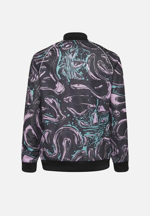 adidas Originals - Sst top - black/bliss lilac/semi mint rush