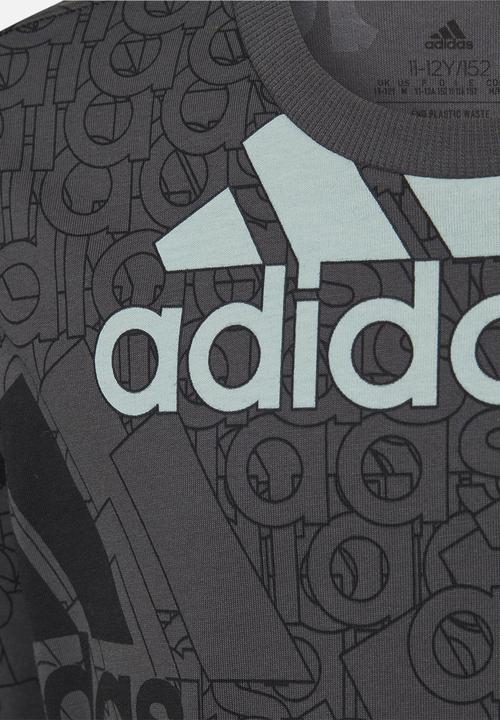 adidas Originals - U bl logo tee - grey six