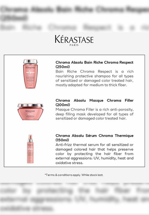 Kerastase  - Color Treated Hair Ritual + Free Gift