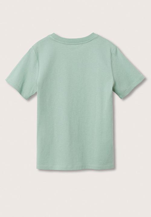MANGO - T-shirt prix - green