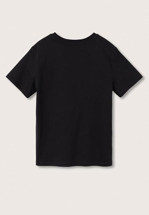 MANGO - T-shirt prix - black