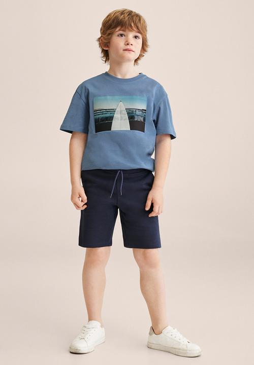 MANGO - Bermuda shorts francia2 - navy