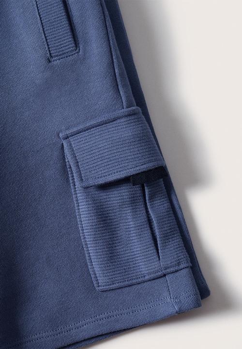 MANGO - Bermuda shorts rooibos - blue