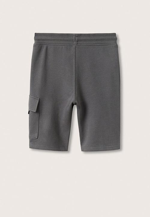 MANGO - Bermuda shorts rooibos - charcoal