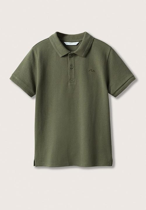 MANGO - Polo shirt javier - khaki