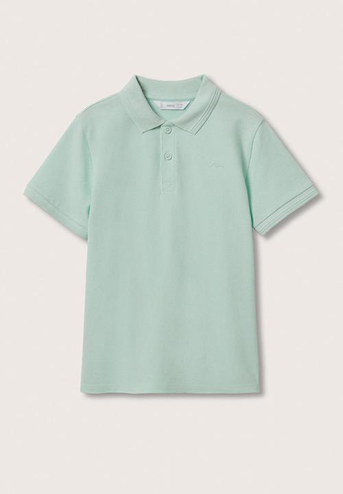 MANGO - Polo shirt javier - light blue