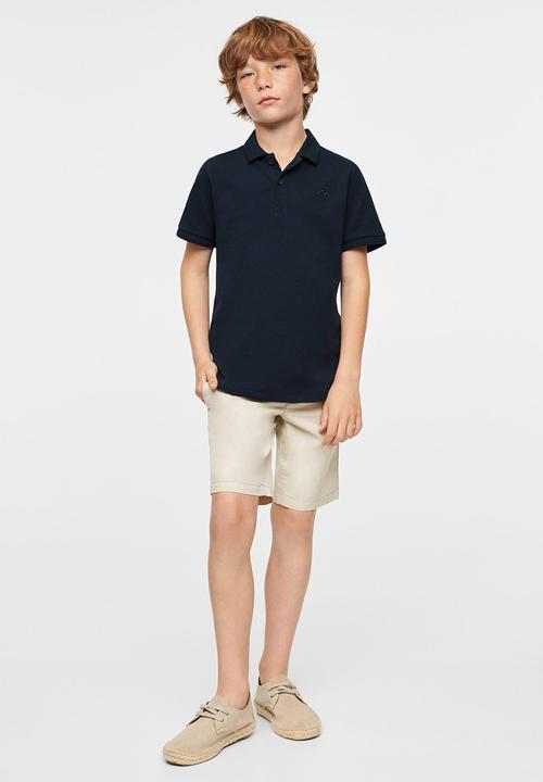 MANGO - Polo shirt javier - navy