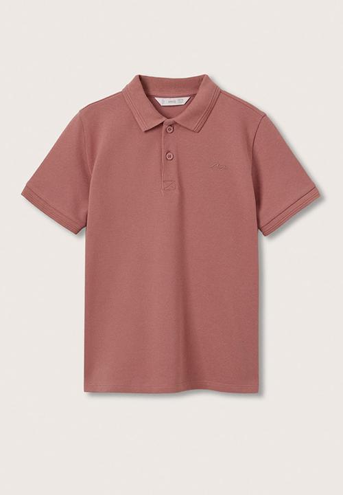 MANGO - Polo shirt javier - medium red