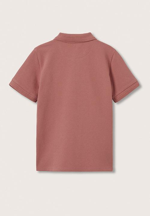 MANGO - Polo shirt javier - medium red