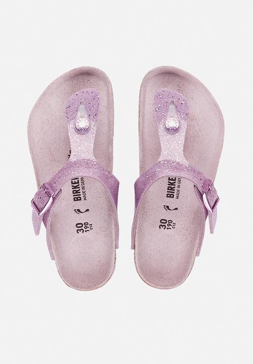 Birkenstock - Gizeh kids birko-flor - cosmic sparkle lavender