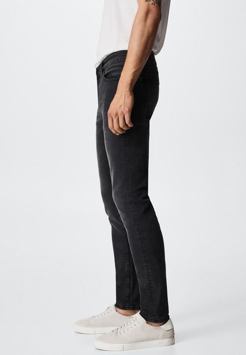 MANGO - Jude skinny jeans - dark grey