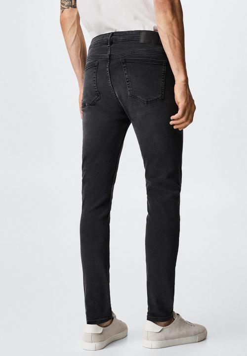MANGO - Jude skinny jeans - dark grey