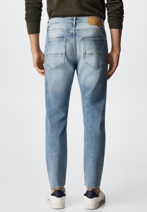 MANGO - Jeans tom taperred - blue