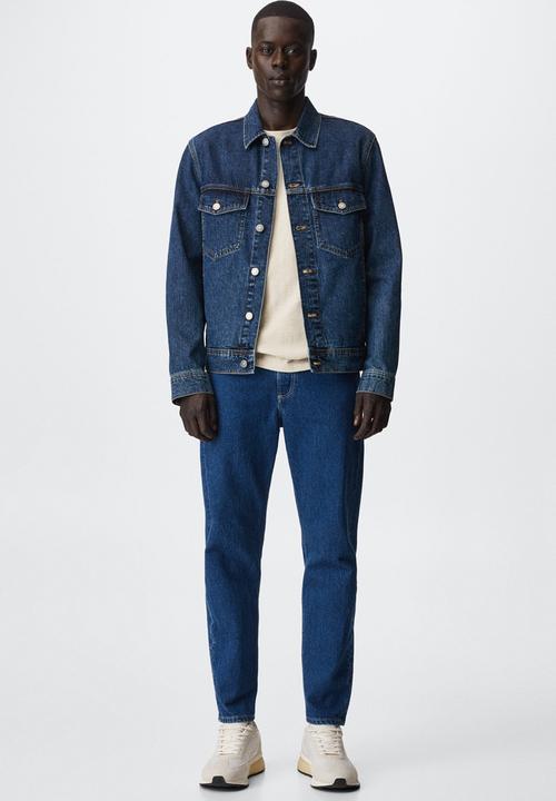 MANGO - Ryan jacket - blue