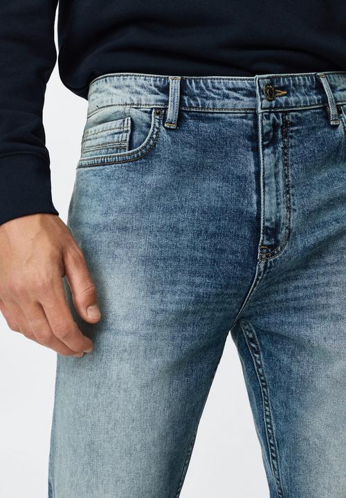 MANGO - Tom tapered fit Jeans - blue