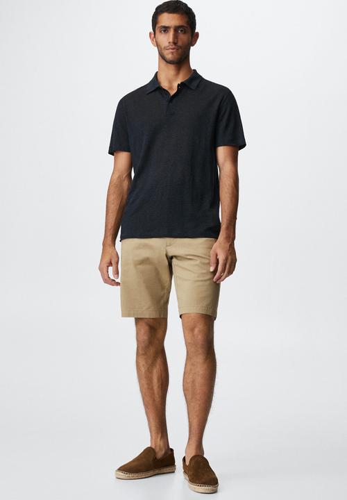 MANGO - Gracia bermuda shorts - brown