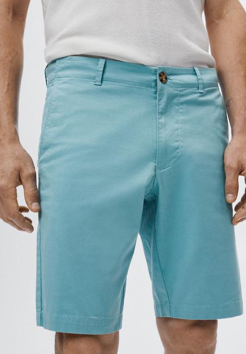 MANGO - Gracia bermuda shorts - blue