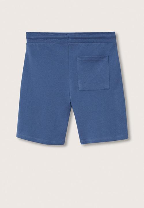 MANGO - Bermuda shorts thai - medium blue