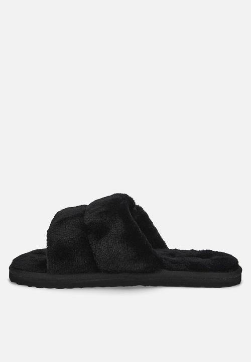 PUMA - Puma fluff solo - puma black & island pink